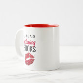 Ich lese Küssen von Büchern Tasse (Vorderseite Links)