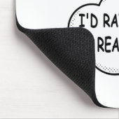 Ich lese lieber mousepad (Ecke)