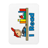Ich lese magnet (Vertikal)