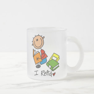 Ich lese mattglastasse