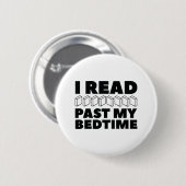 Ich lese meine Bedzeit Button (Vorne & Hinten)