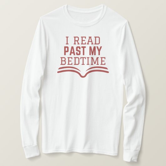 Ich lese meine Bedzeit | Englischlehrerin Funny T-Shirt (Design vorne)