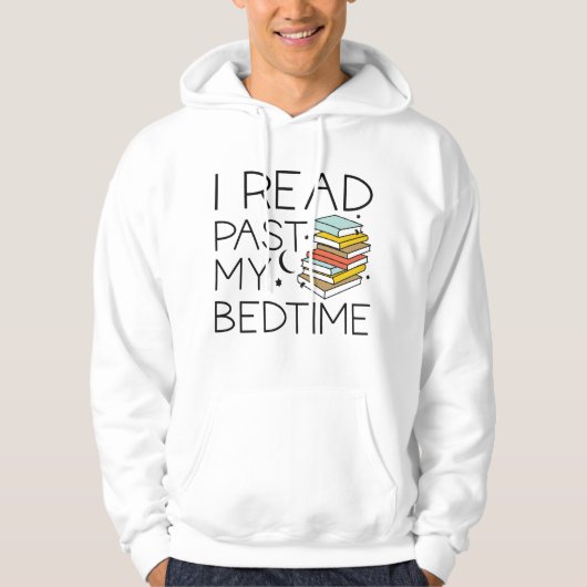 Ich lese meine Bedzeit Hoodie (Vorderseite)