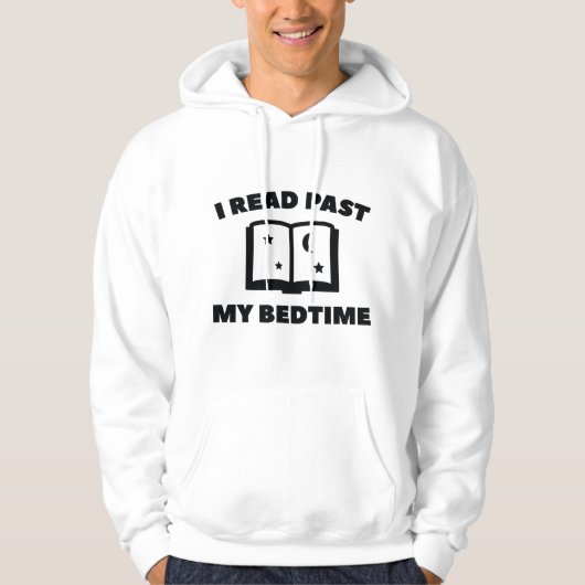 Ich lese meine Bedzeit Hoodie (Vorderseite)