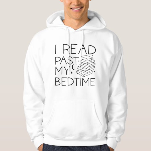 Ich lese meine Bedzeit Hoodie (Vorderseite)