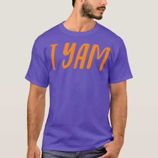 Ich lese meine Süßkartoffel für das passende Paar T-Shirt