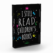 Ich lese noch Kinderbücher I Fotoblock (Links)