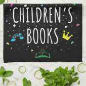 Ich lese noch Kinderbücher I Geschirrtuch (Gefaltet)