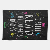 Ich lese noch Kinderbücher I Geschirrtuch (Horizontal)