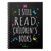 Ich lese noch Kinderbücher I Notizblock (Vorderseite)