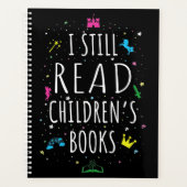 Ich lese noch Kinderbücher I Planer (Vorderseite)