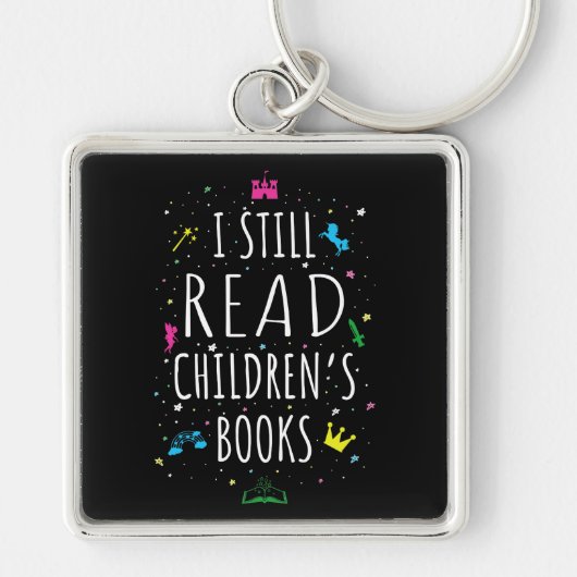Ich lese noch Kinderbücher I Schlüsselanhänger (Vorne)