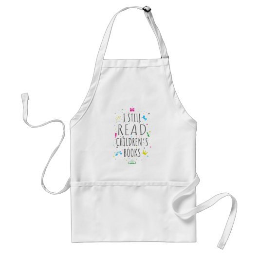Ich lese noch Kinderbücher I Schürze (Vorne)