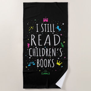 Ich lese noch Kinderbücher I Strandtuch