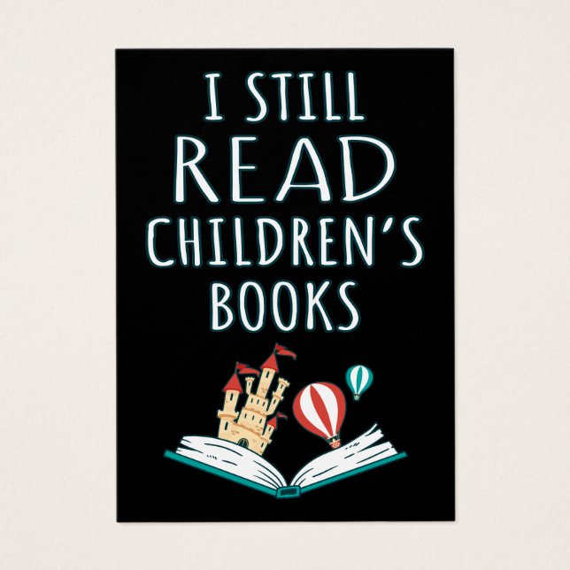 Ich lese noch Kinderbücher II (Vorderseite)