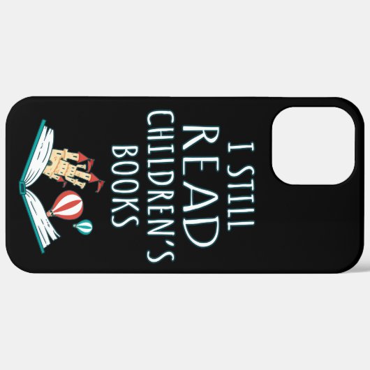 Ich lese noch Kinderbücher II Case-Mate iPhone Hülle (Hinten (horizontal))