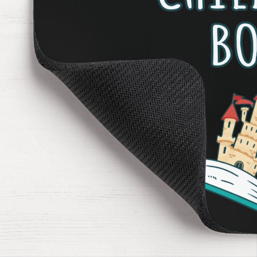 Ich lese noch Kinderbücher II Mousepad (Ecke)