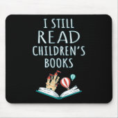 Ich lese noch Kinderbücher II Mousepad (Vorne)
