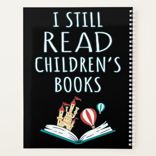 Ich lese noch Kinderbücher II Planer (Rückseite)