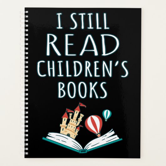 Ich lese noch Kinderbücher II Planer (Vorderseite)