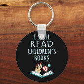 Ich lese noch Kinderbücher II Schlüsselanhänger (Vorderseite)