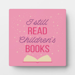 Ich lese noch Kinderbücher III Fotoplatte