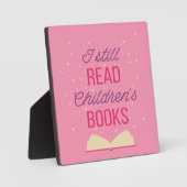 Ich lese noch Kinderbücher III Fotoplatte (Vorderseite)