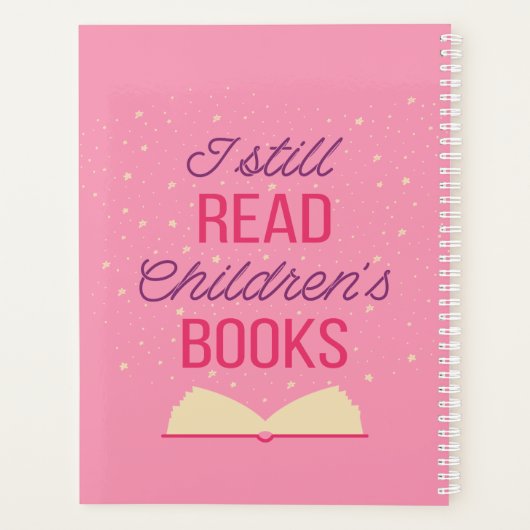 Ich lese noch Kinderbücher III Planer (Rückseite)