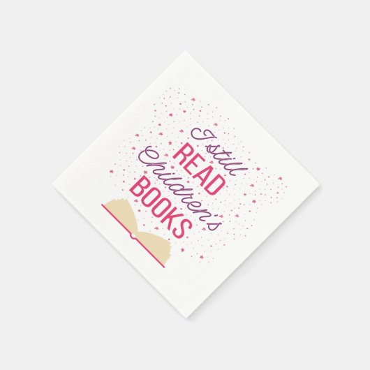 Ich lese noch Kinderbücher III Serviette (Ecke)