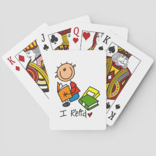 Ich lese spielkarten