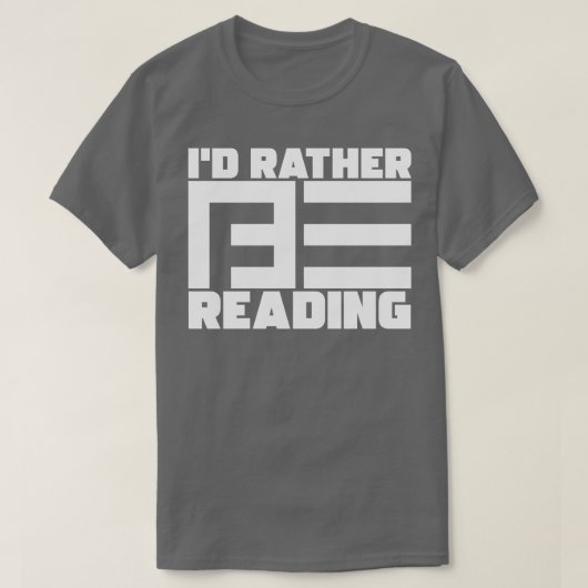 Ich lese stattdessen 1 T-Shirt (Design vorne)