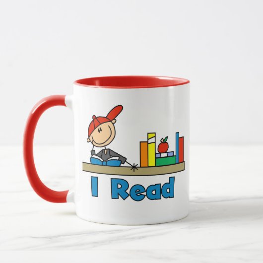 Ich lese tasse (Links)