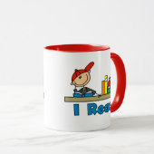 Ich lese tasse (VorderseiteRechts)