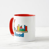 Ich lese tasse (Vorderseite Links)