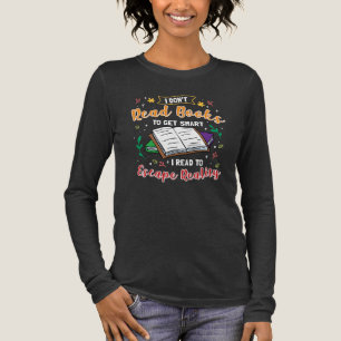 Ich lese, um der Realität zu entfliehen Funny Read Tri-Blend Shirt