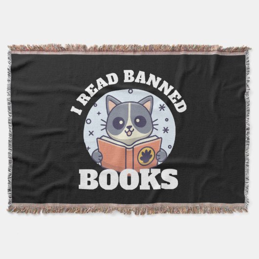 Ich lese verbotene Bücher Decke (Vorderseite)