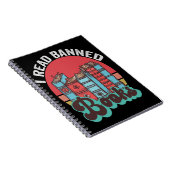 Ich lese verbotene Bücher Funny Book Liebhaber Vin (Rechte Seite)