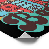 Ich lese verbotene Bücher Funny Book Liebhaber Vin Poster (Ecke)