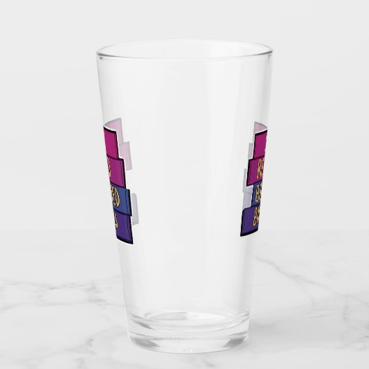 Ich lese verbotene Bücher Glas (Links)