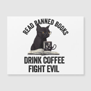 Ich lese verbotene Bücher Lover BookWurm-Liebe ver Magnetkarte