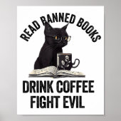 Ich lese verbotene Bücher Lover BookWurm-Liebe ver Poster (Vorne)