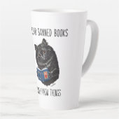 Ich lese verbotene Bücher und ich kenne Dinge wie Milchtasse (Rechte Ecke)