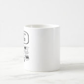Ich lese verbotene Bücher und werde nur klüger Kaffeetasse (Mittel)