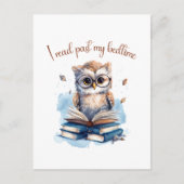 Ich lese vorbei postkarte (Vorderseite)