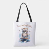 Ich lese vorbei tasche (Rückseite)
