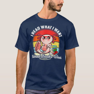 Ich lese, was ich Gewollt Banned Books Week Funny  T-Shirt