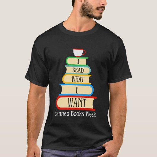 Ich lese, was ich will T-Shirt (Vorderseite)