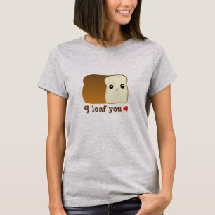 Ich lese, wenn du Kawaii Brot lustigen Cartoon-Pub T-Shirt