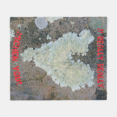 Ich Lichen Sie wirklich. Fleecedecke (Vorderseite (Horizontal))
