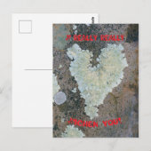 Ich Lichen Sie wirklich. Postkarte (Vorne/Hinten)